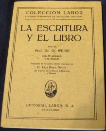 LA ESCRITURA Y EL LIBRO